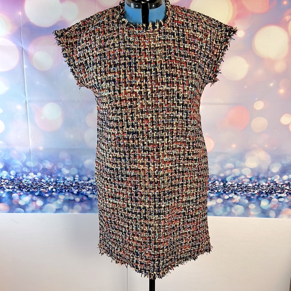 Cousin Earl. Multicolor dress. With tags.